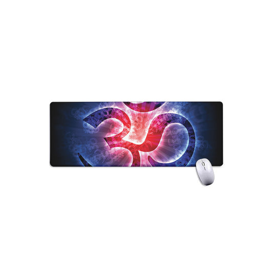 Om Sign Print Extended Mouse Pad