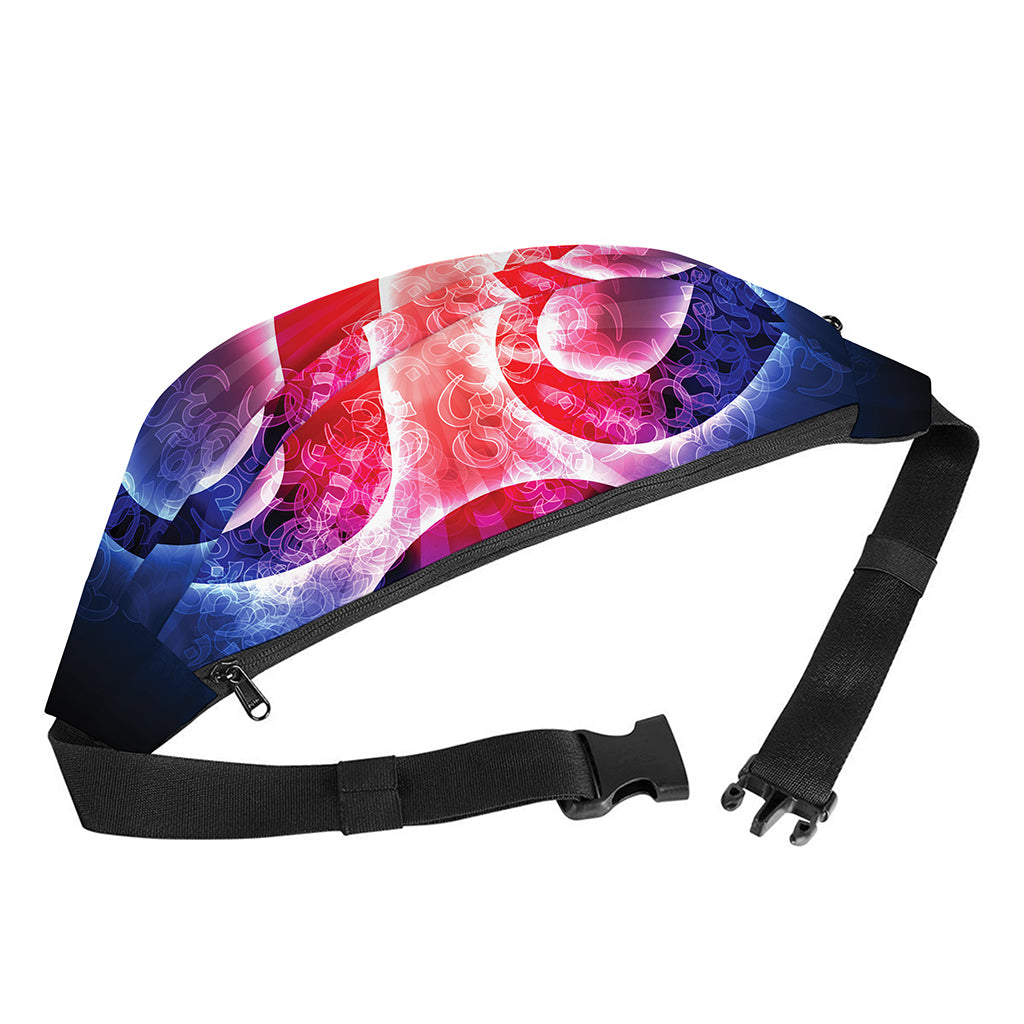 Om Sign Print Fanny Pack