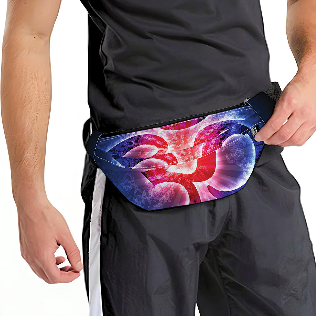 Om Sign Print Fanny Pack