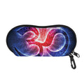 Om Sign Print Glasses Case