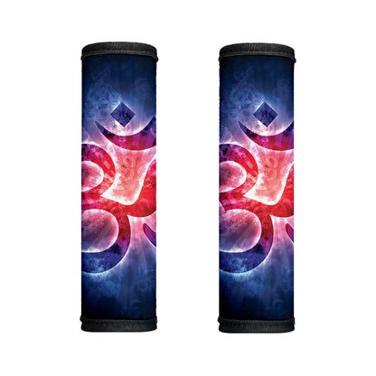 Om Sign Print Handle Covers
