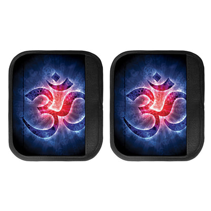 Om Sign Print Handle Covers