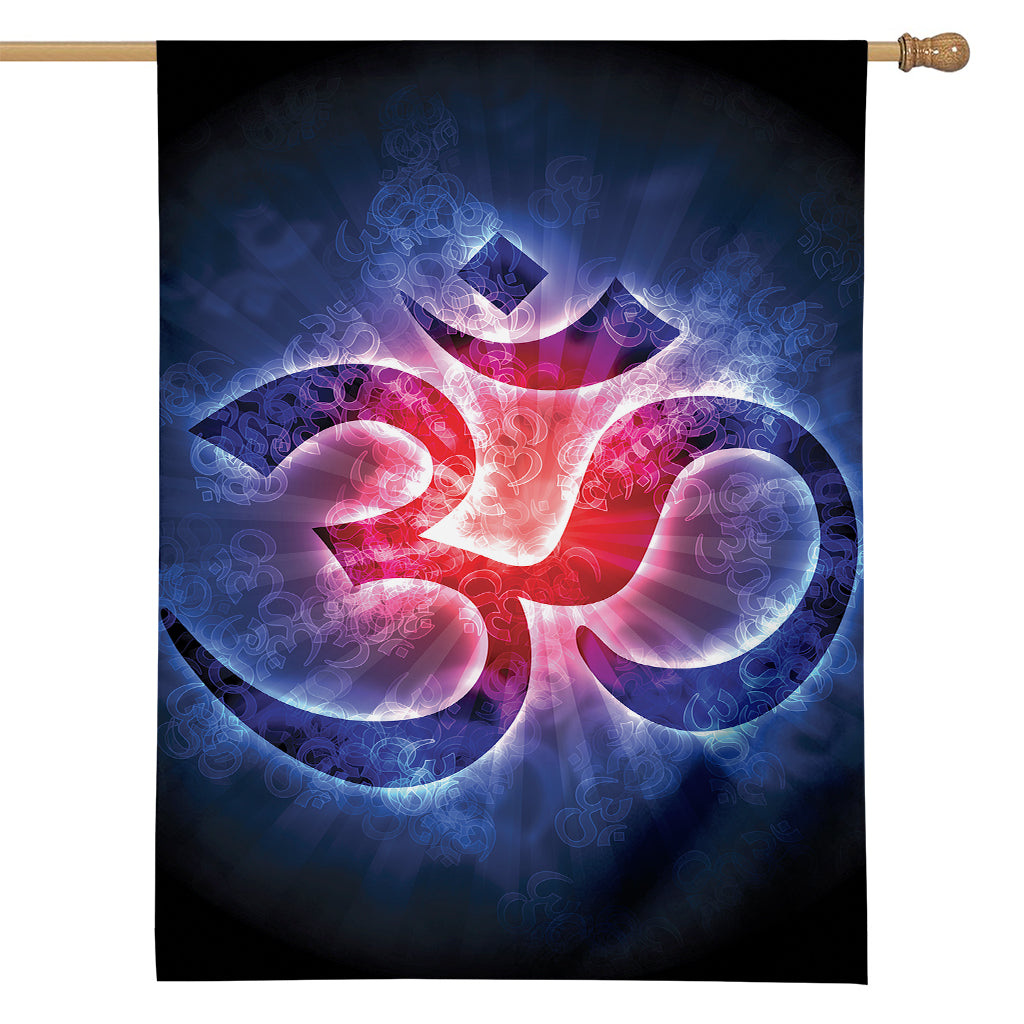 Om Sign Print House Flag