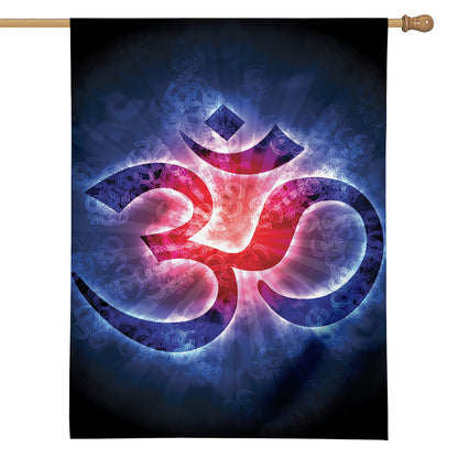 Om Sign Print House Flag