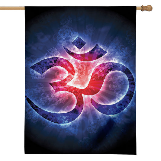 Om Sign Print House Flag