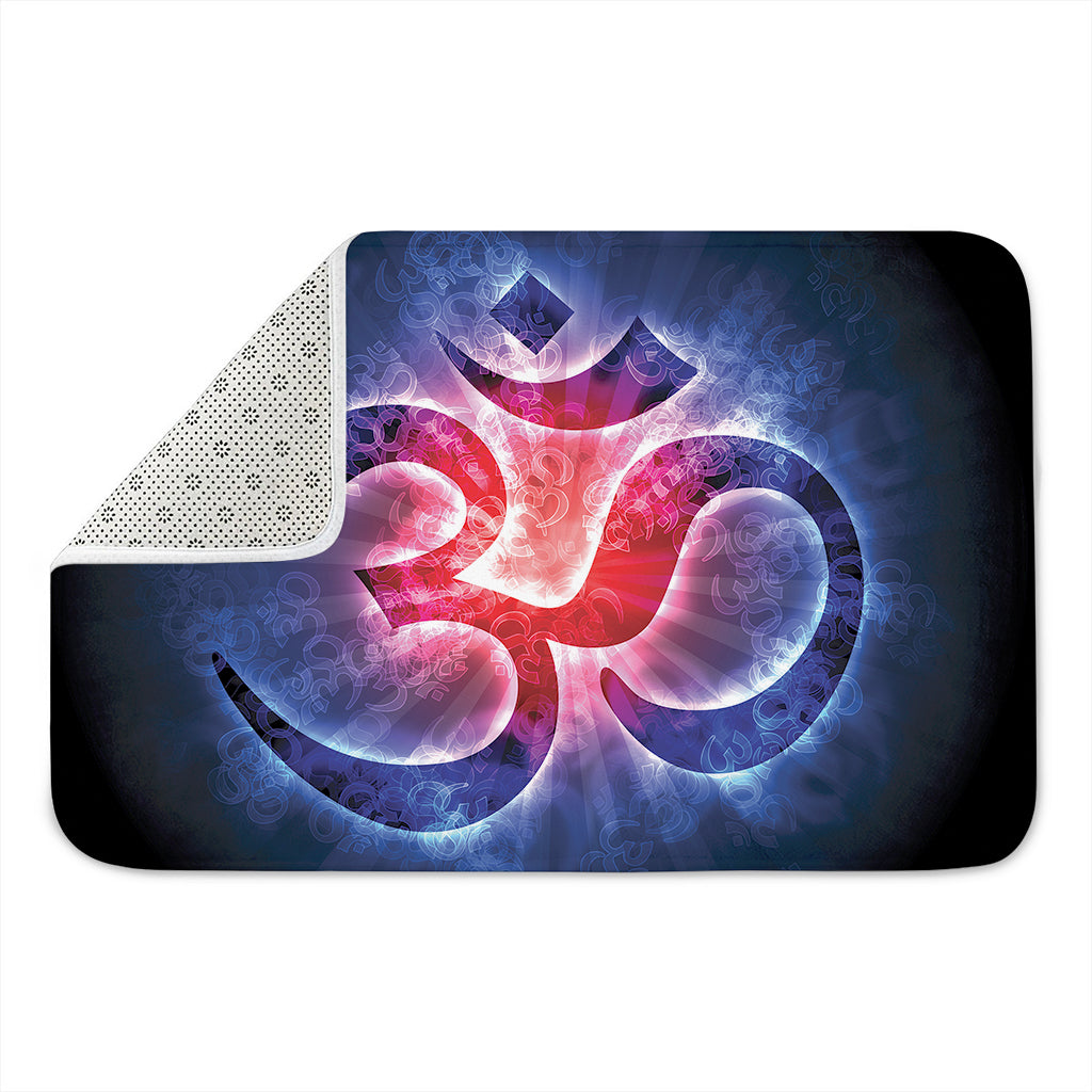 Om Sign Print Indoor Door Mat