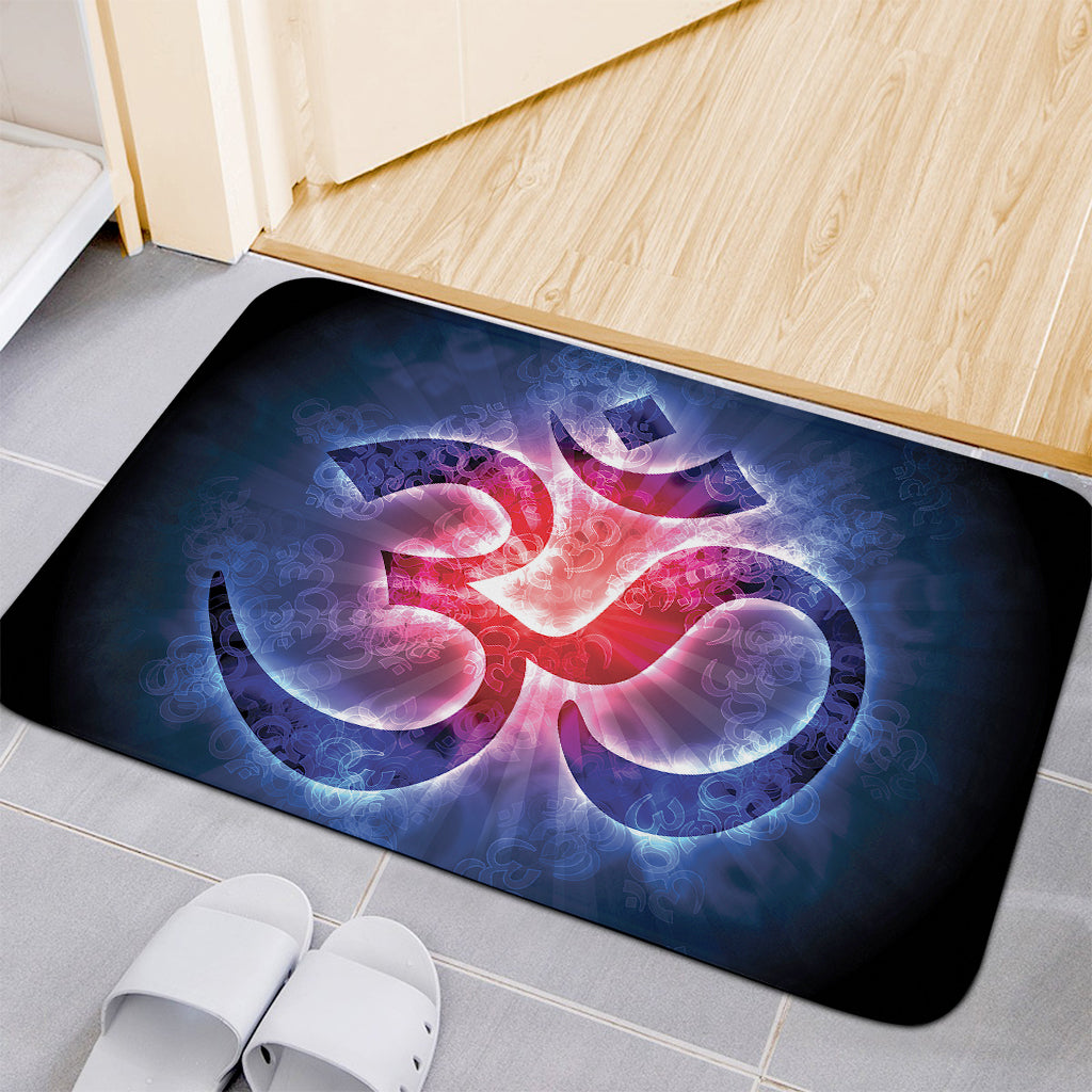 Om Sign Print Indoor Door Mat