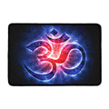 Om Sign Print Kitchen Mat