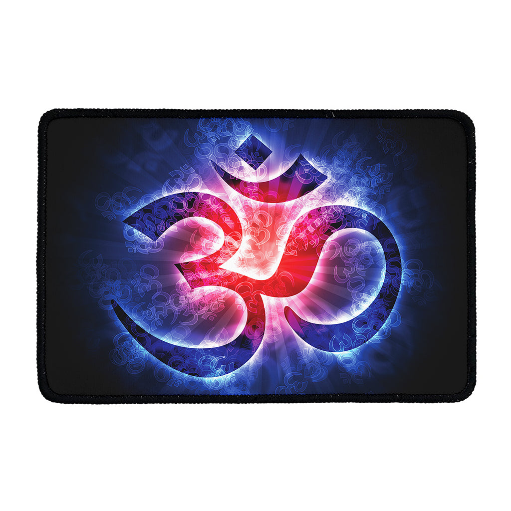 Om Sign Print Kitchen Mat