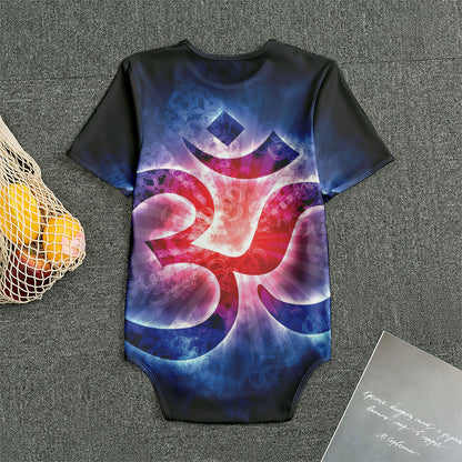 Om Sign Print Men's Bodysuit