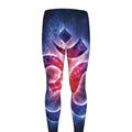 Om Sign Print Men's Leggings