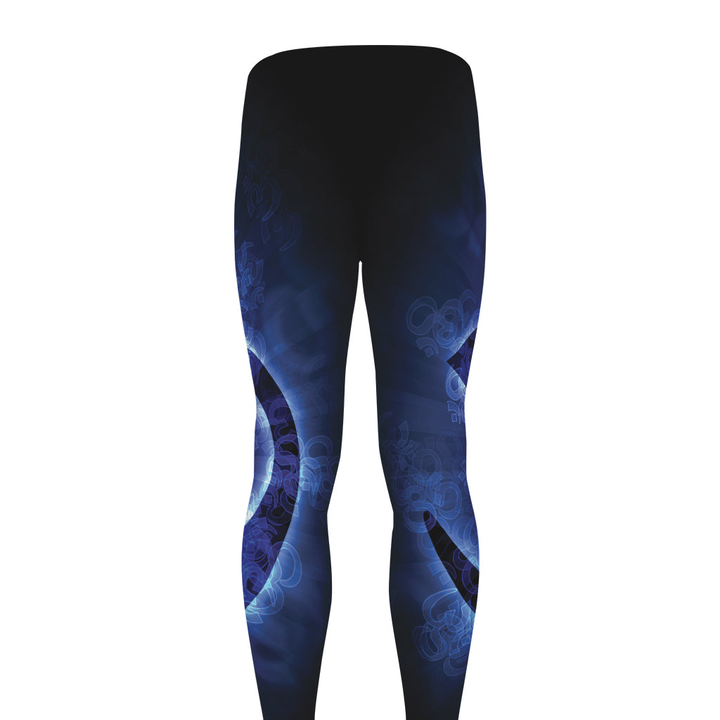 Om Sign Print Men's leggings