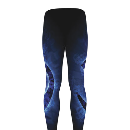 Om Sign Print Men's leggings