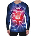 Om Sign Print Men's Long Sleeve T-Shirt