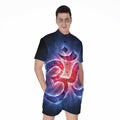Om Sign Print Men's Romper