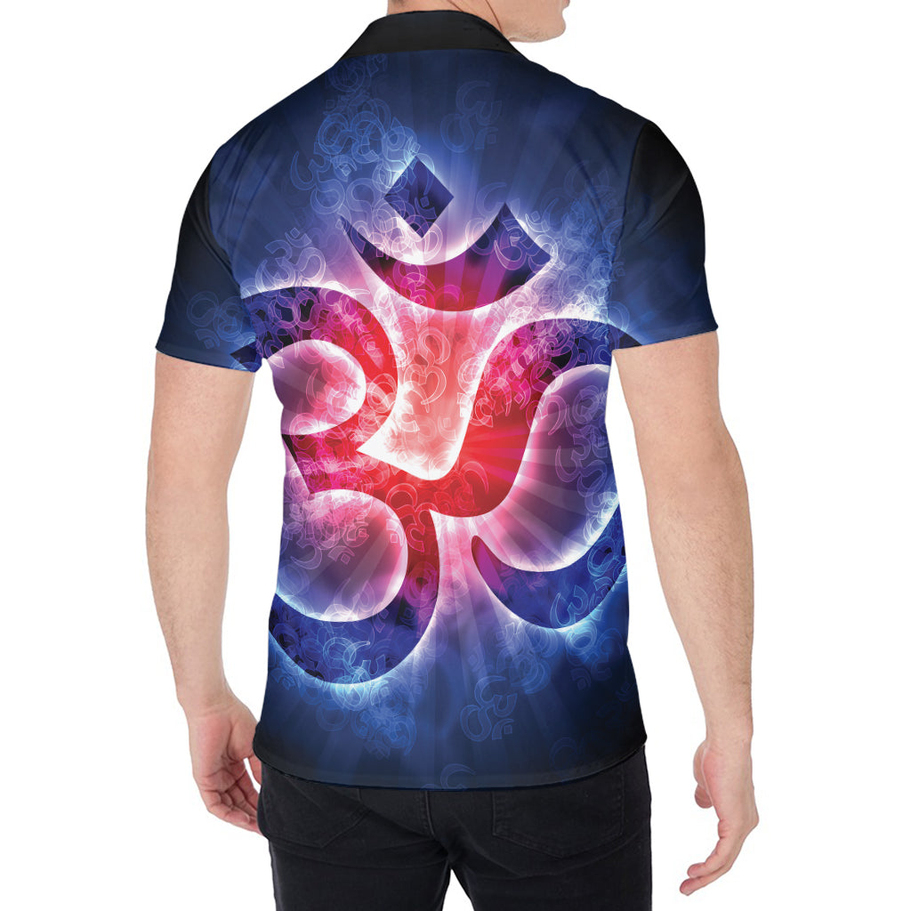 Om Sign Print Men's Shirt