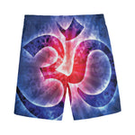 Om Sign Print Men's Sports Shorts