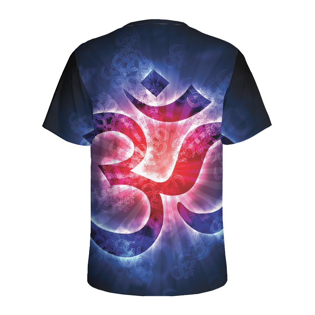 Om Sign Print Men's Sports T-Shirt