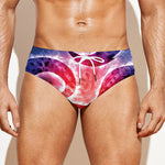 Om Sign Print Men's Swim Briefs