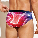 Om Sign Print Men's Swim Briefs