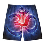 Om Sign Print Men's Swim Trunks