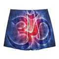 Om Sign Print Mesh Shorts