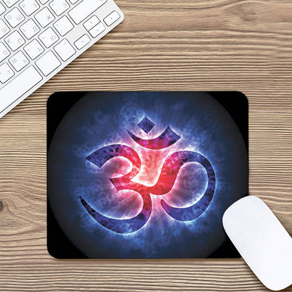 Om Sign Print Mouse Pad