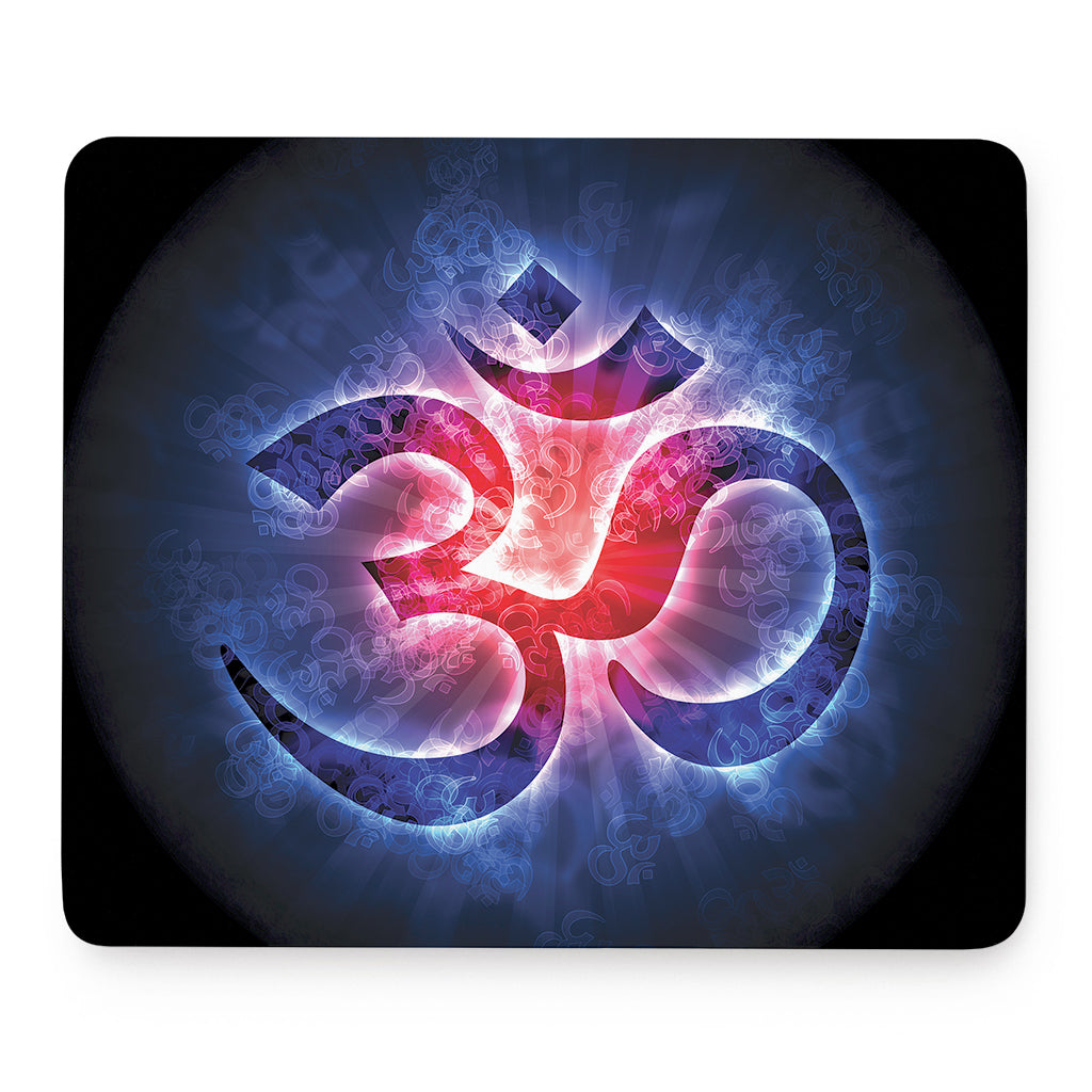 Om Sign Print Mouse Pad