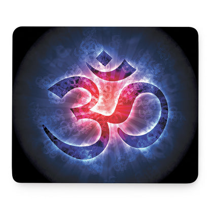 Om Sign Print Mouse Pad