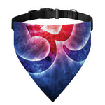 Om Sign Print Over The Collar Dog Bandana
