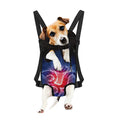 Om Sign Print Pet Carrier Backpack