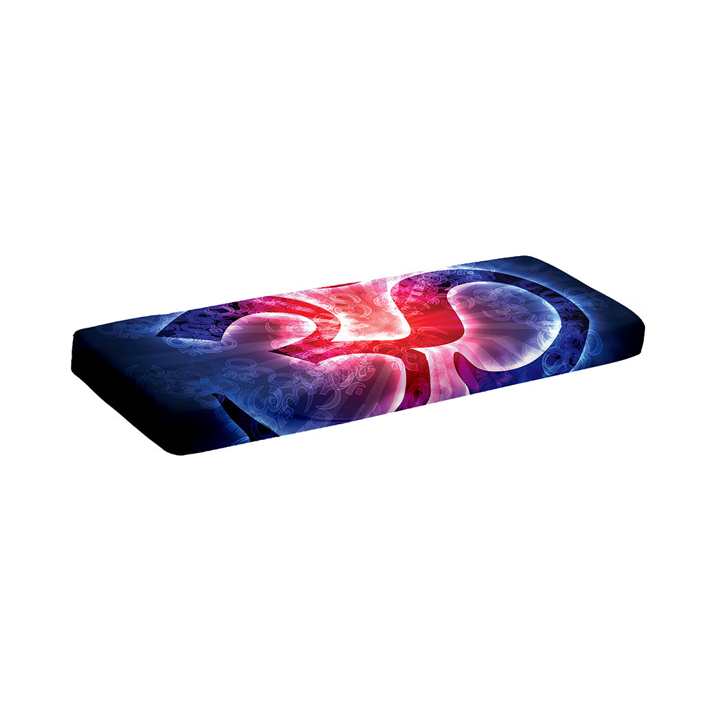Om Sign Print Piano Keyboard Cover