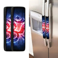 Om Sign Print Refrigerator Handle Covers