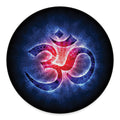 Om Sign Print Round Floor Mat