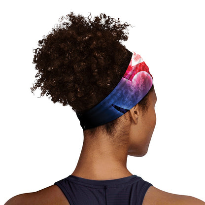 Om Sign Print Sports Headband