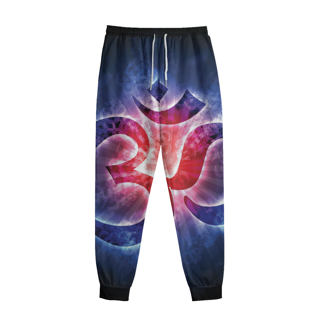 Om Sign Print Sweatpants