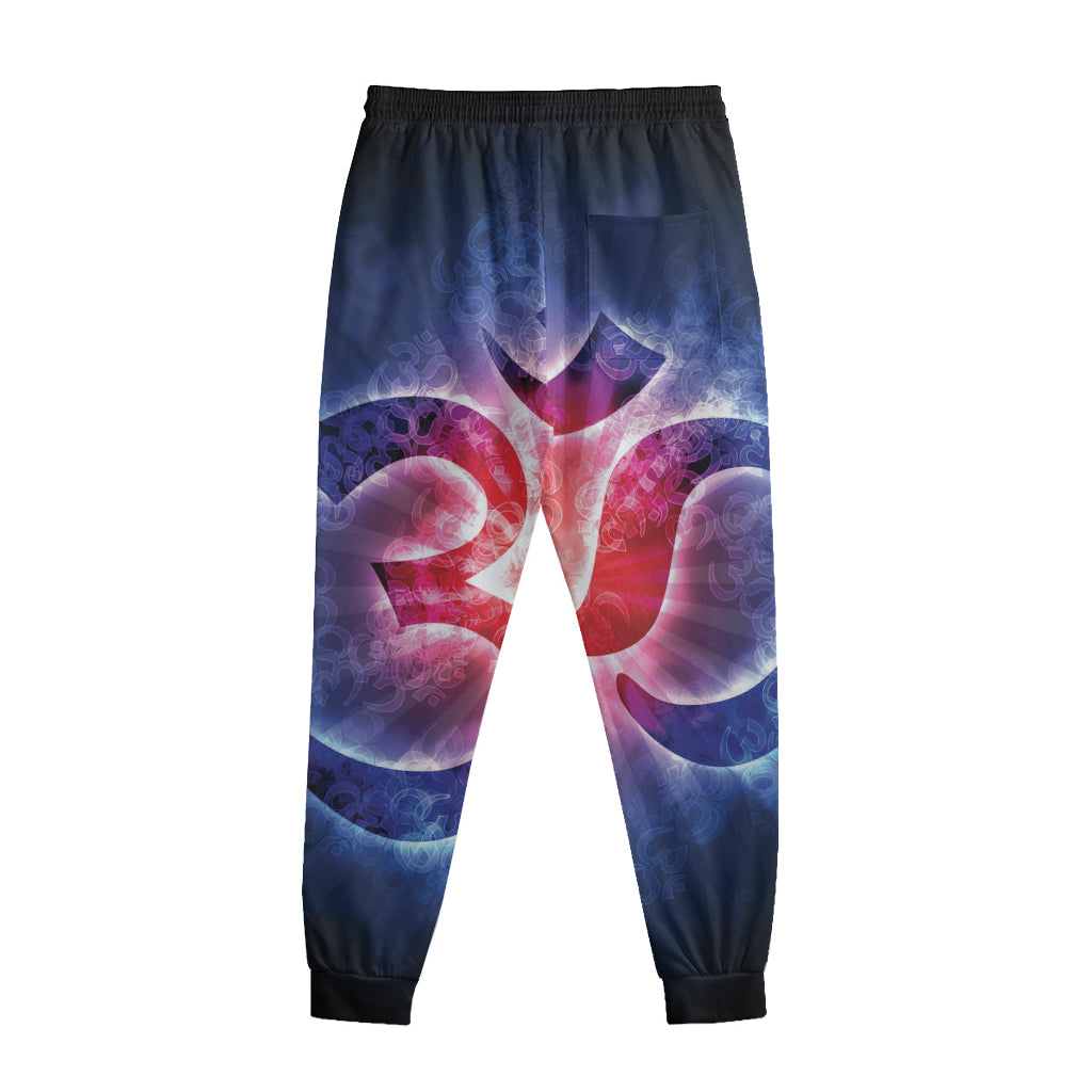 Om Sign Print Sweatpants