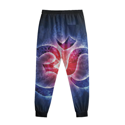 Om Sign Print Sweatpants