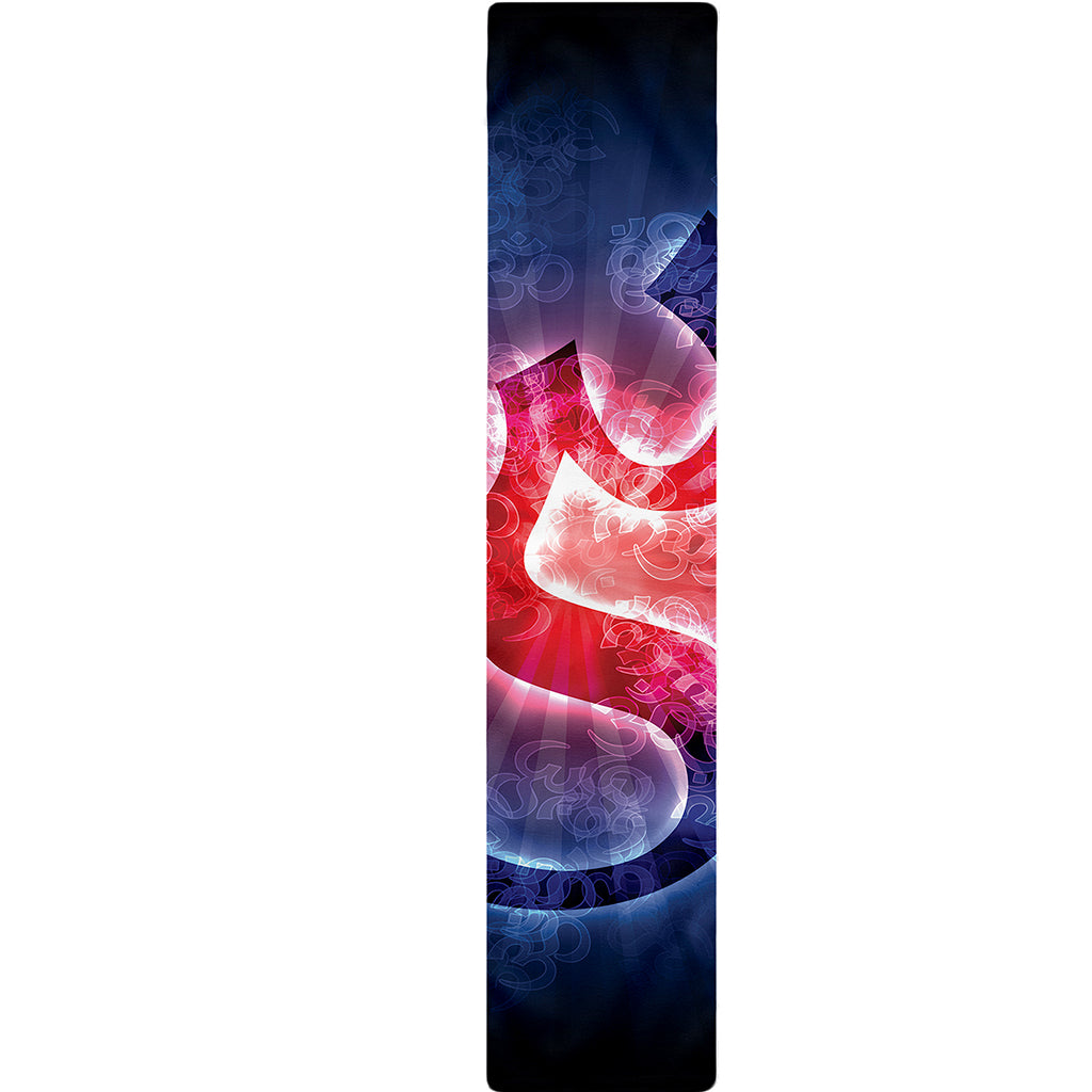 Om Sign Print Table Runner