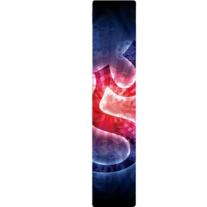 Om Sign Print Table Runner