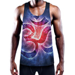Om Sign Print Training Tank Top