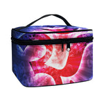 Om Sign Print Travel Makeup Bag