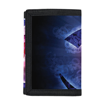 Om Sign Print Trifold Wallet