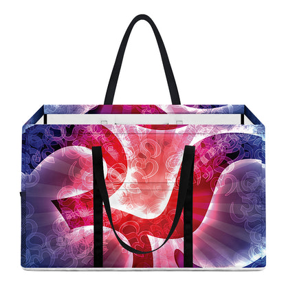 Om Sign Print Utility Tote Bag