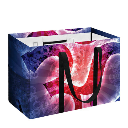 Om Sign Print Utility Tote Bag