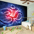 Om Sign Print Wall Sticker