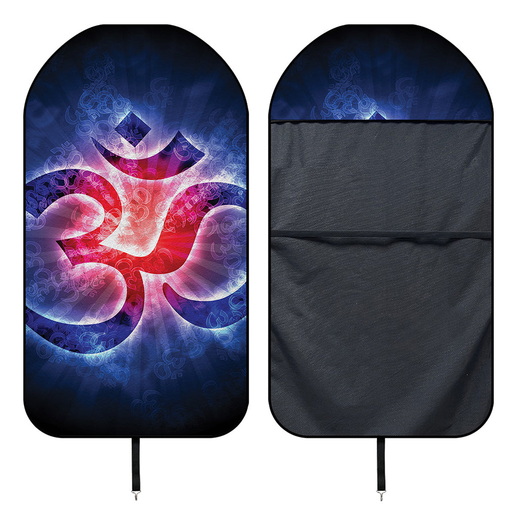 Om Sign Print Waterproof Car Seat Cover