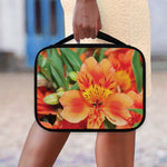 Orange Alstroemeria Print Classic Bible Case