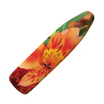 Orange Alstroemeria Print Ironing Board Cover