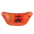 Orange Amaryllis Print Fanny Pack